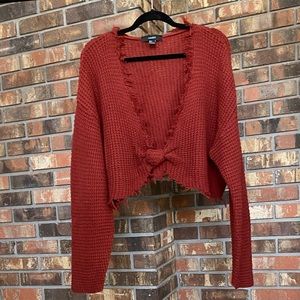 Cropped sweater/cardigan